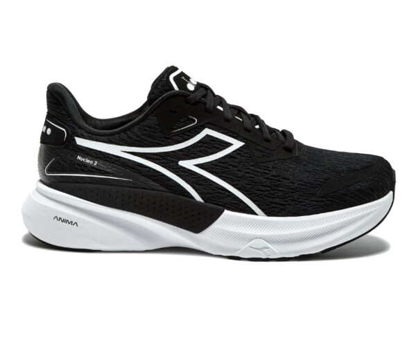 Scarpa Diadora Nucleo 2 uomo nera bianca