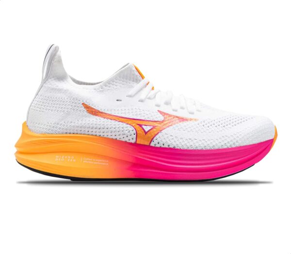 Scarpa Mizuno Neo Zen unsiex Tetra bianco arancione rosa