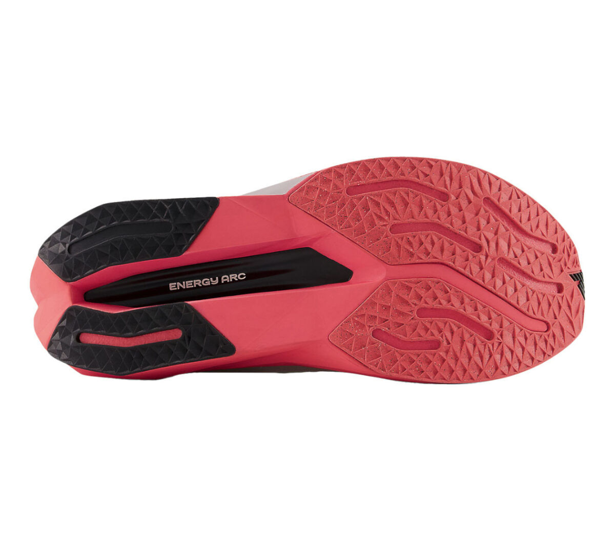 Suola Scarpa New Balance FuelCell SuperComp Trainer v4 uomo bianca rossa