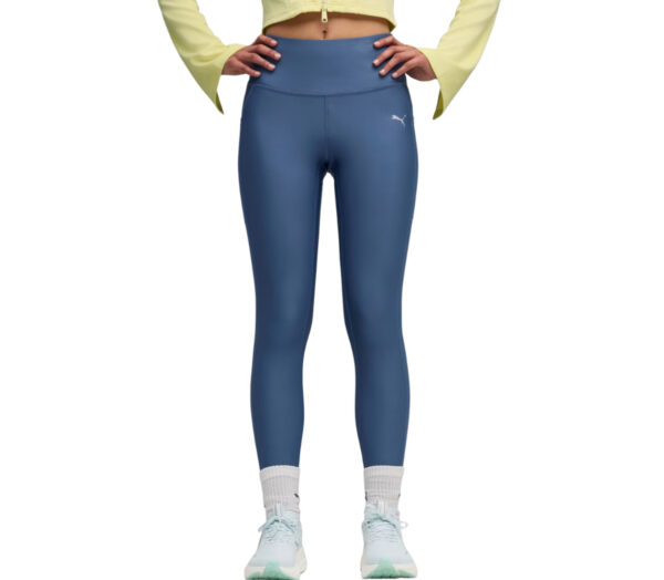 Leggings Puma Run Velocity FL Tight  donna azzurri