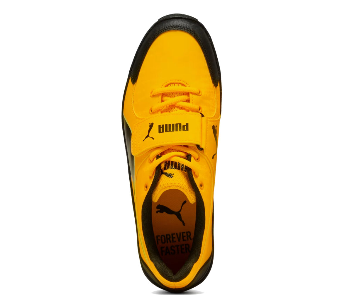Tomaia Scarpa Puma Throw 10.5 unisex gialla nera