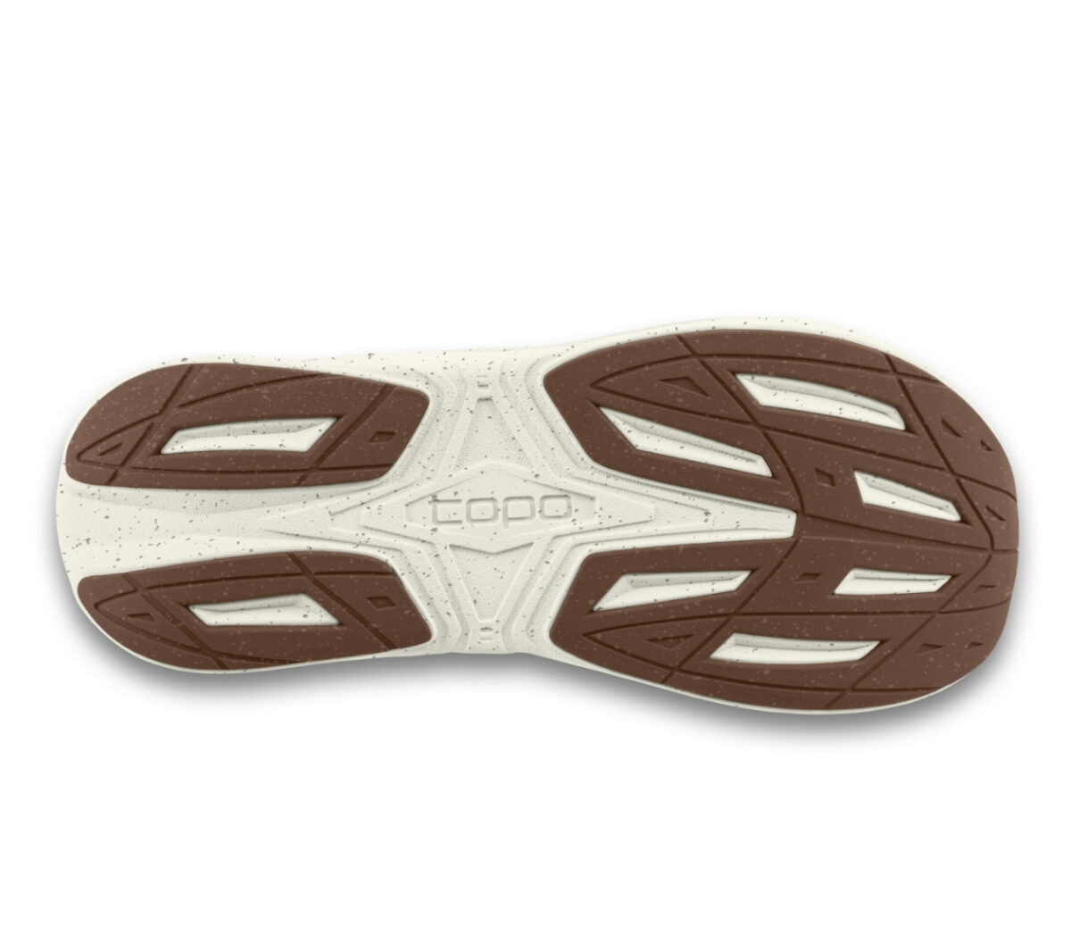suola scarpa running donna topo phantom 4 bianca