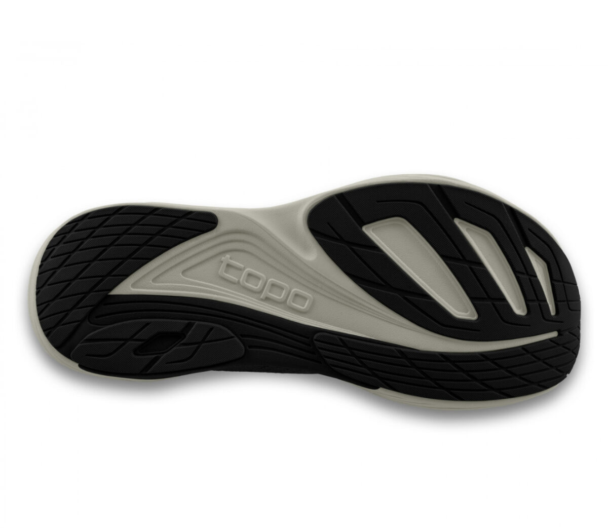 suola scarpa da running uomo uoltrafly 5 topo nera