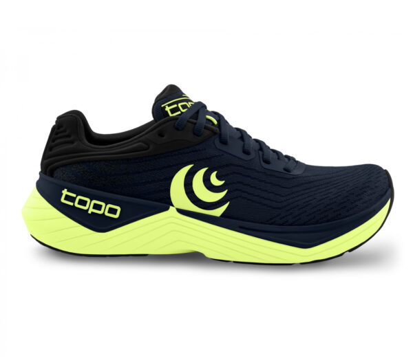 scarpa da running uomo ultrafly 5 topo nera e gialla
