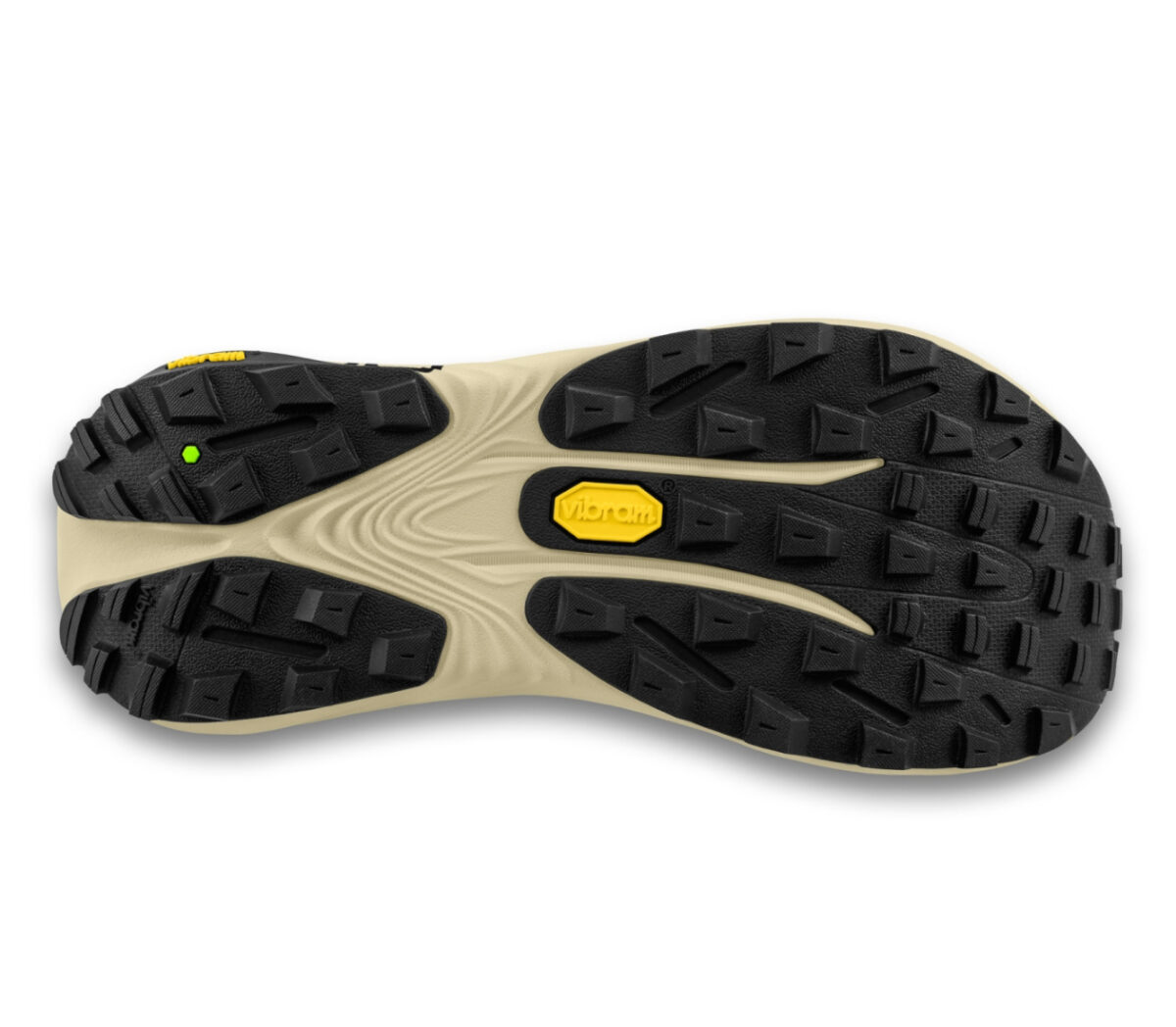 suola scarpa trail uomo topo vista