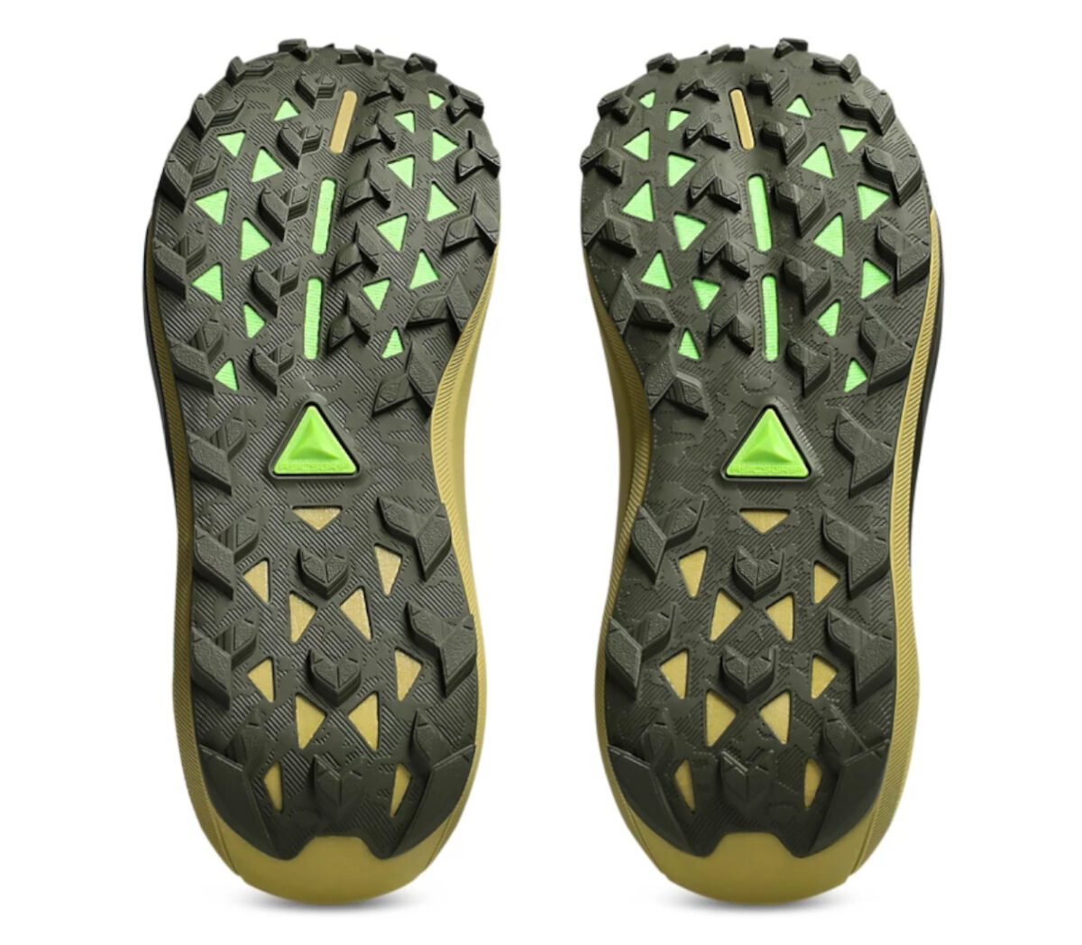 Suola Scarpa Asics Gel-Trabuco 13 GTX uomo Black Whisper Green