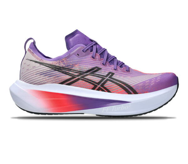 Scarpa Asics Megablast unisex viola bianca