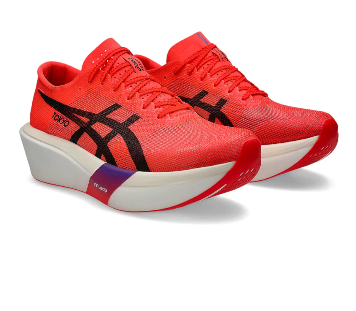 Coppia Scarpa Asics Metaspeed Sky Tokyo unisex flash red black