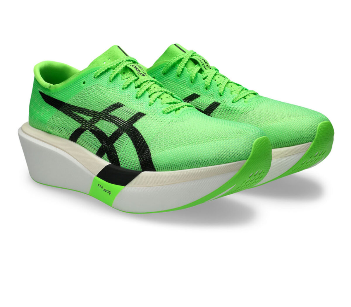 Coppia Scarpa Asics Metaspeed Sky Tokyo unisex verde fluo