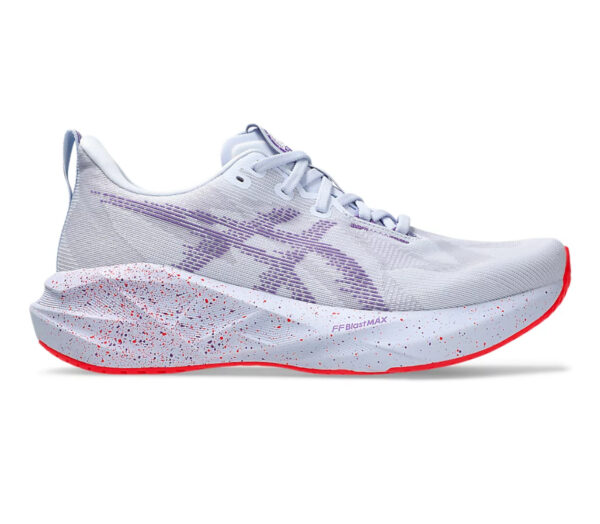 Scarpa Asics Novablast 5 Tokyo uomo lilla bianca
