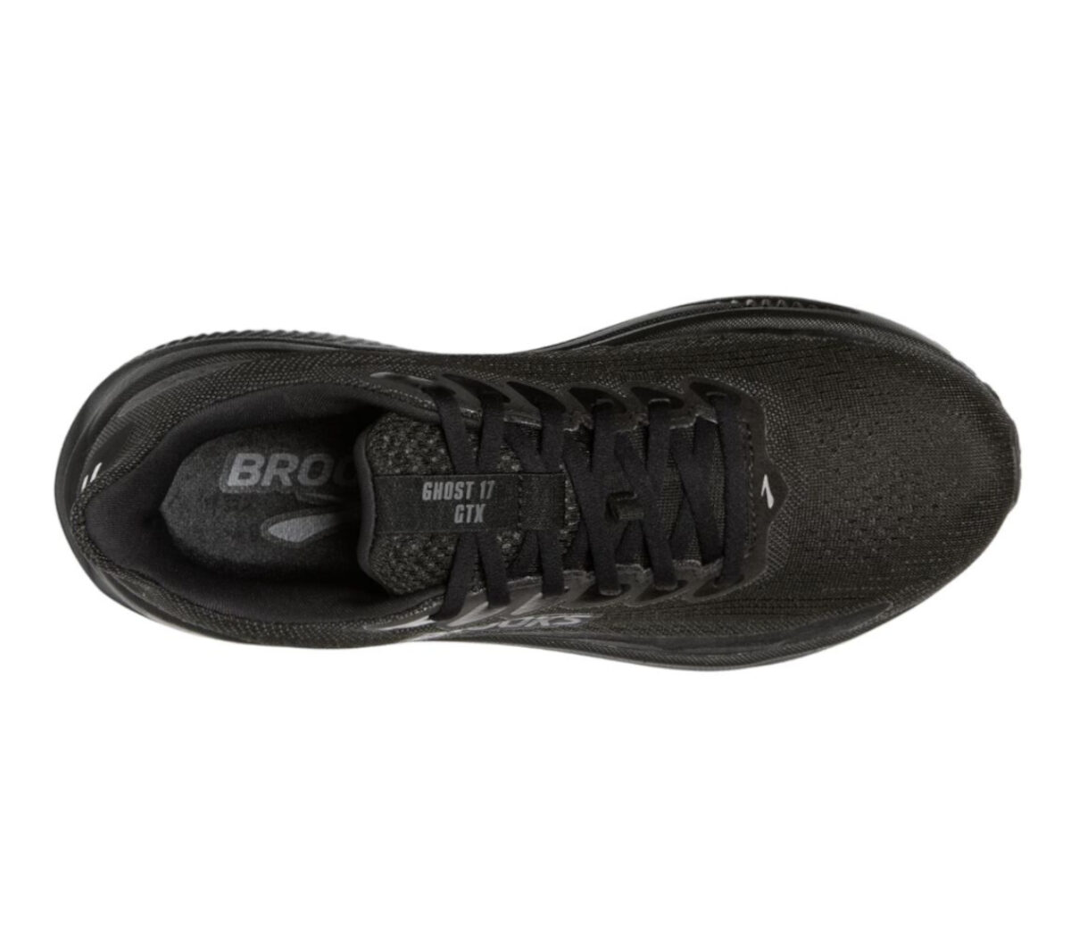 Tomaia Scarpa Brooks Ghost 17 GTX uomo nera
