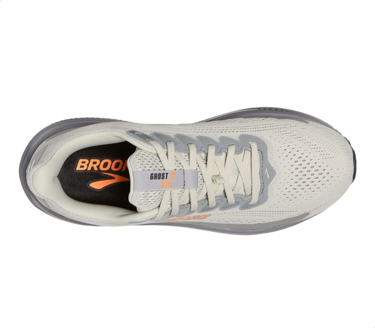 Tomaia Scarpa Brooks Ghost 17 GTX uomo grigia