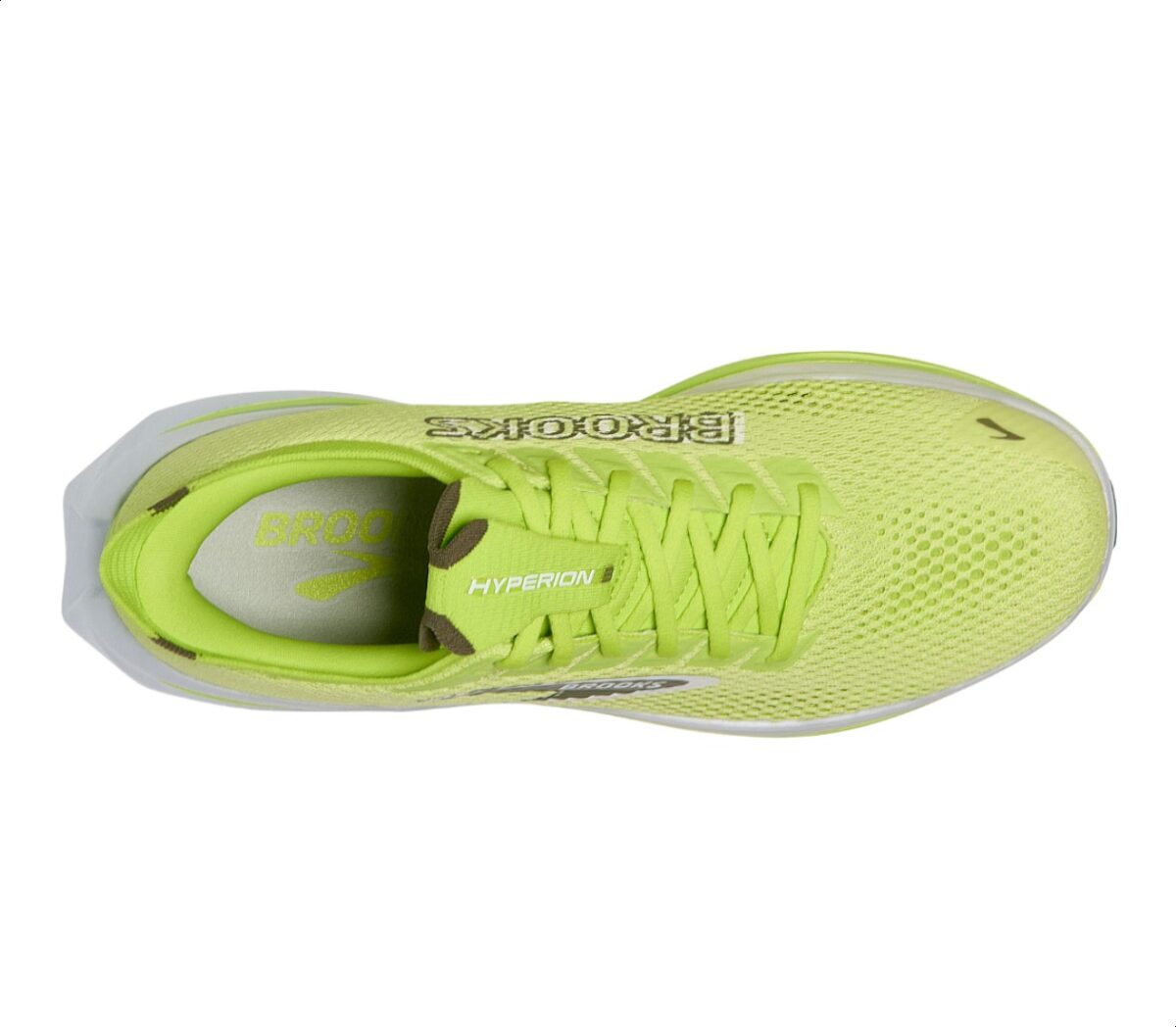 Tomaia Scarpa Brooks Hyperion 3 uomo gialla