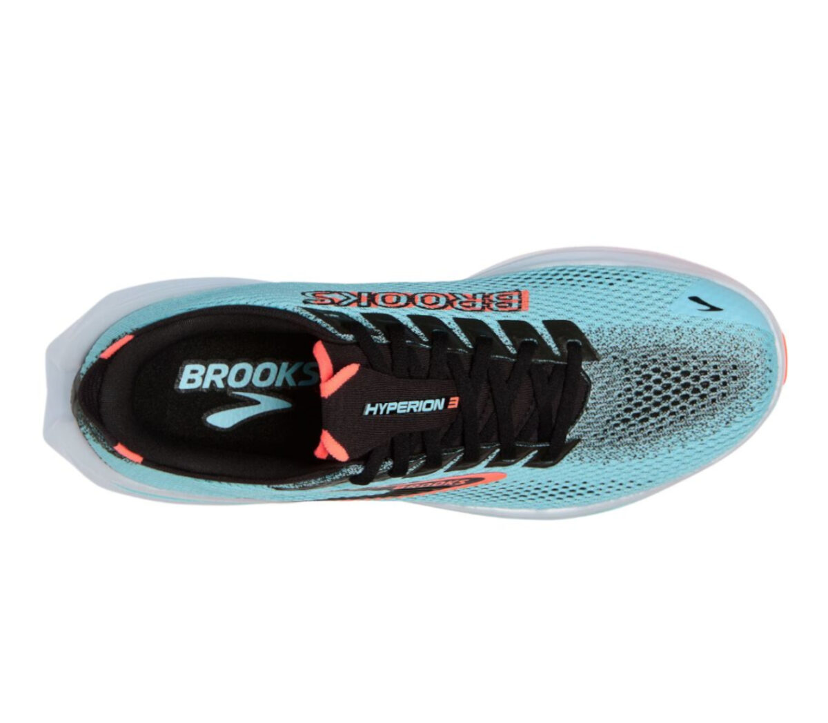Tomaia Scarpa Brooks Hyperion 3 uomo Atomizzatore Argilla nera rosa