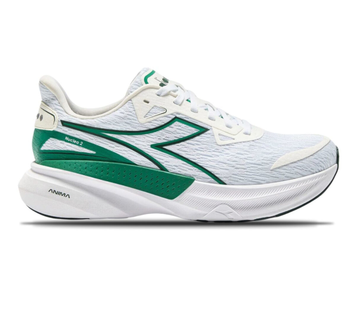 Scarpa Diadora Nucleo 2 uomo bianca verde
