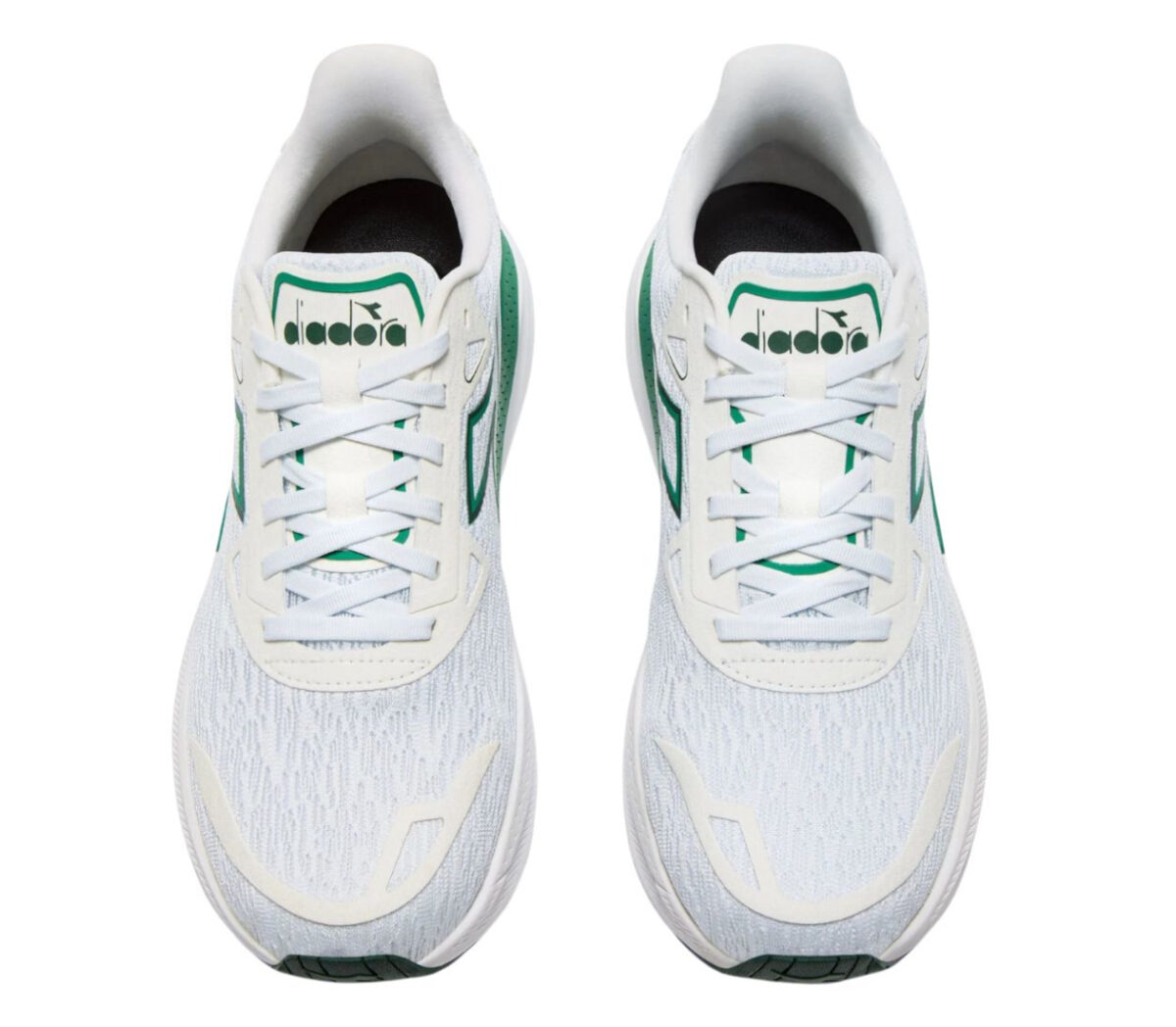 Tomaia Scarpa Diadora Nucleo 2 uomo bianca verde