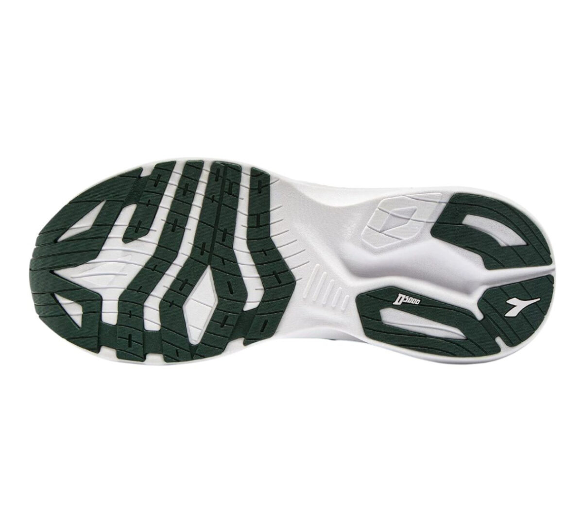 Suola Scarpa Diadora Nucleo 2 uomo bianca verde