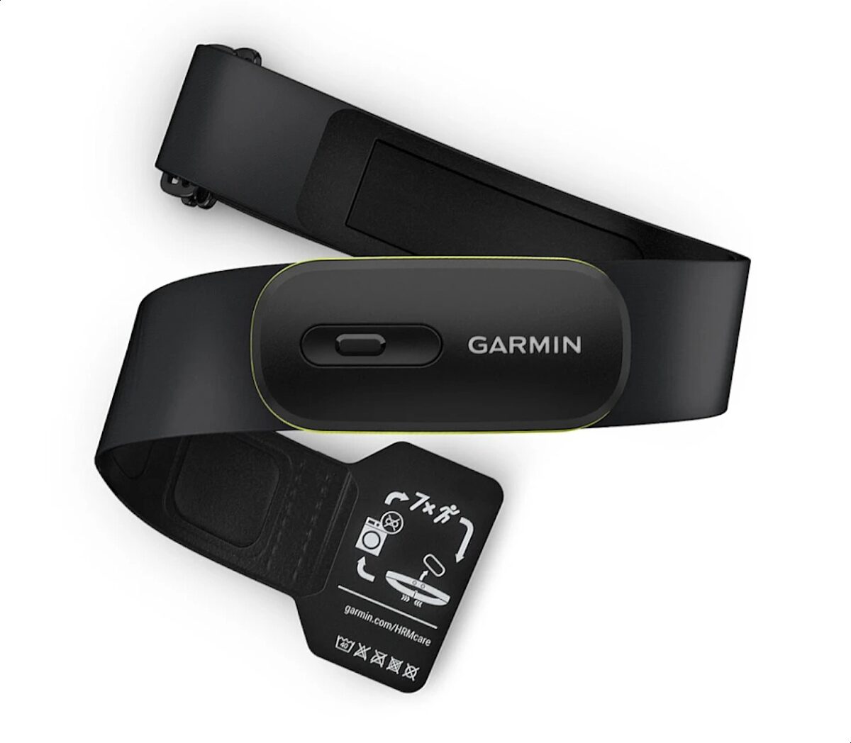 Fascia cardio Garmin HRM-600 unisex nera gialla