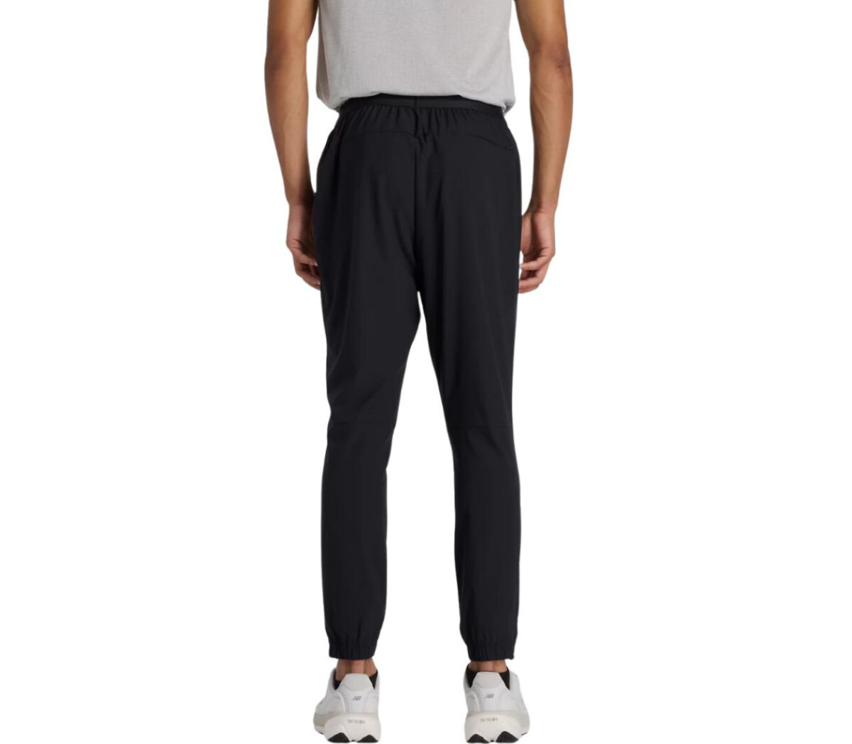 Dietro Pantalone New Balance AC Jogger uomo nero