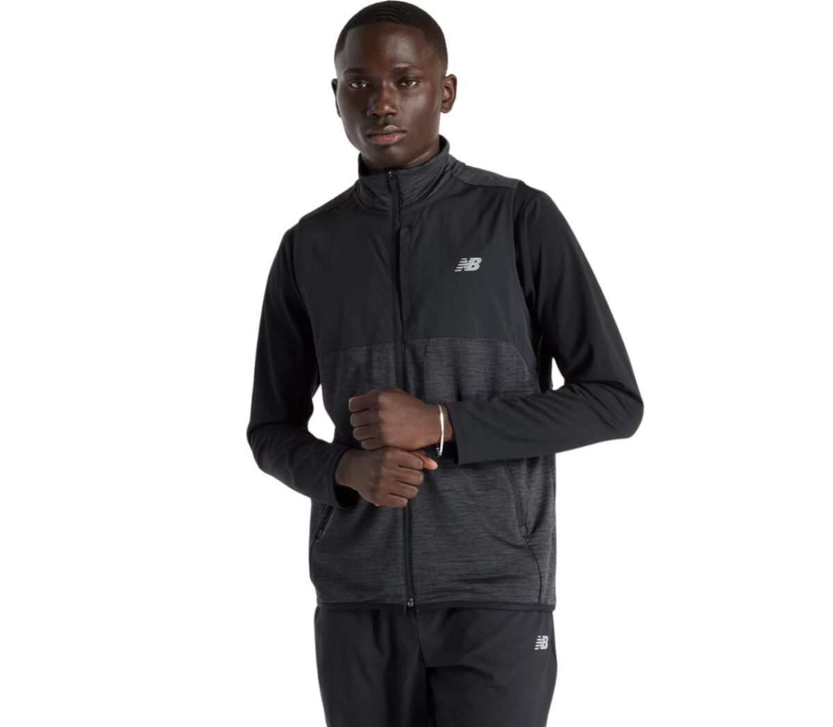 Gilet New Balance Heat Grid Vest uomo nero