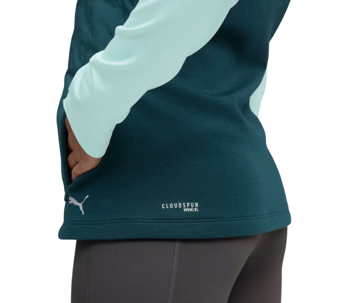 Tomaia Gilet Puma Run Cloudspun Warmlbl Vest donna verde