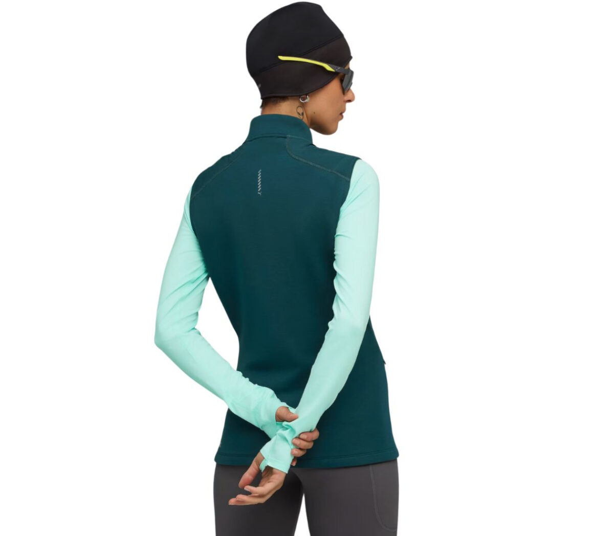 Suola Gilet Puma Run Cloudspun Warmlbl Vest donna verde