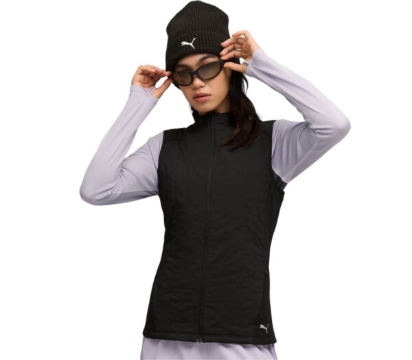 Gilet Puma Run Cloudspun Wrmlbl Vest donna nero
