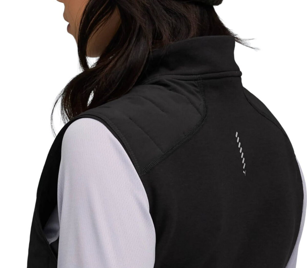 Dettaglio Gilet Puma Run Cloudspun Wrmlbl Vest donna nero