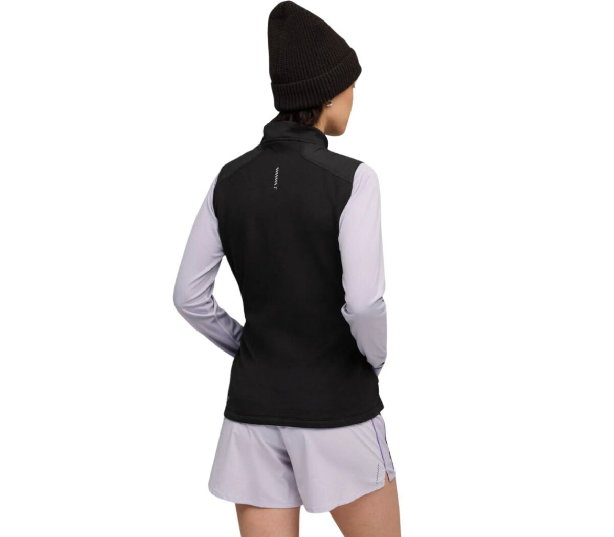 Dietro Gilet Puma Run Cloudspun Wrmlbl Vest donna nero