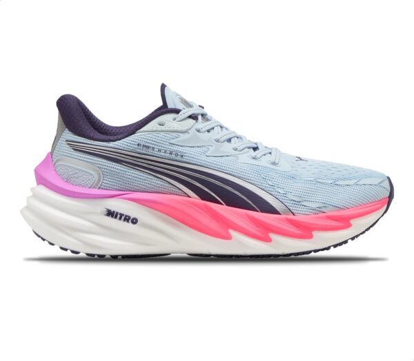 Scarpa Puma Velocity NITRO 4 Hyrox donna celeste rosa