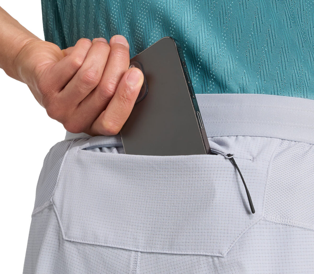 Dietro Pantaloncino Adidas adi365 Short uomo grigio