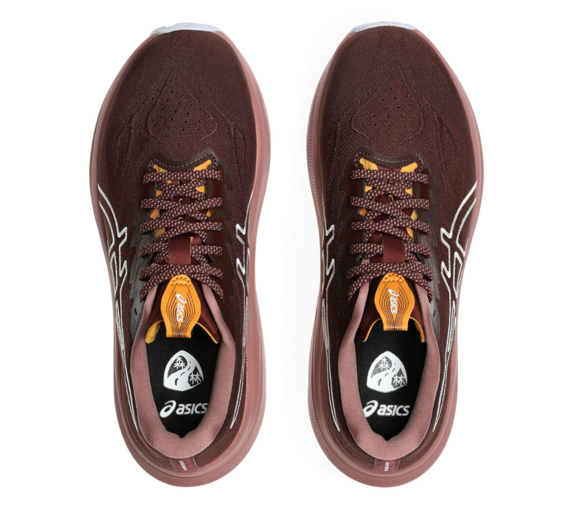 Tomaia Scarpa Asics GT-2000 14 TR donna Nature Bathing Dark Red Planet