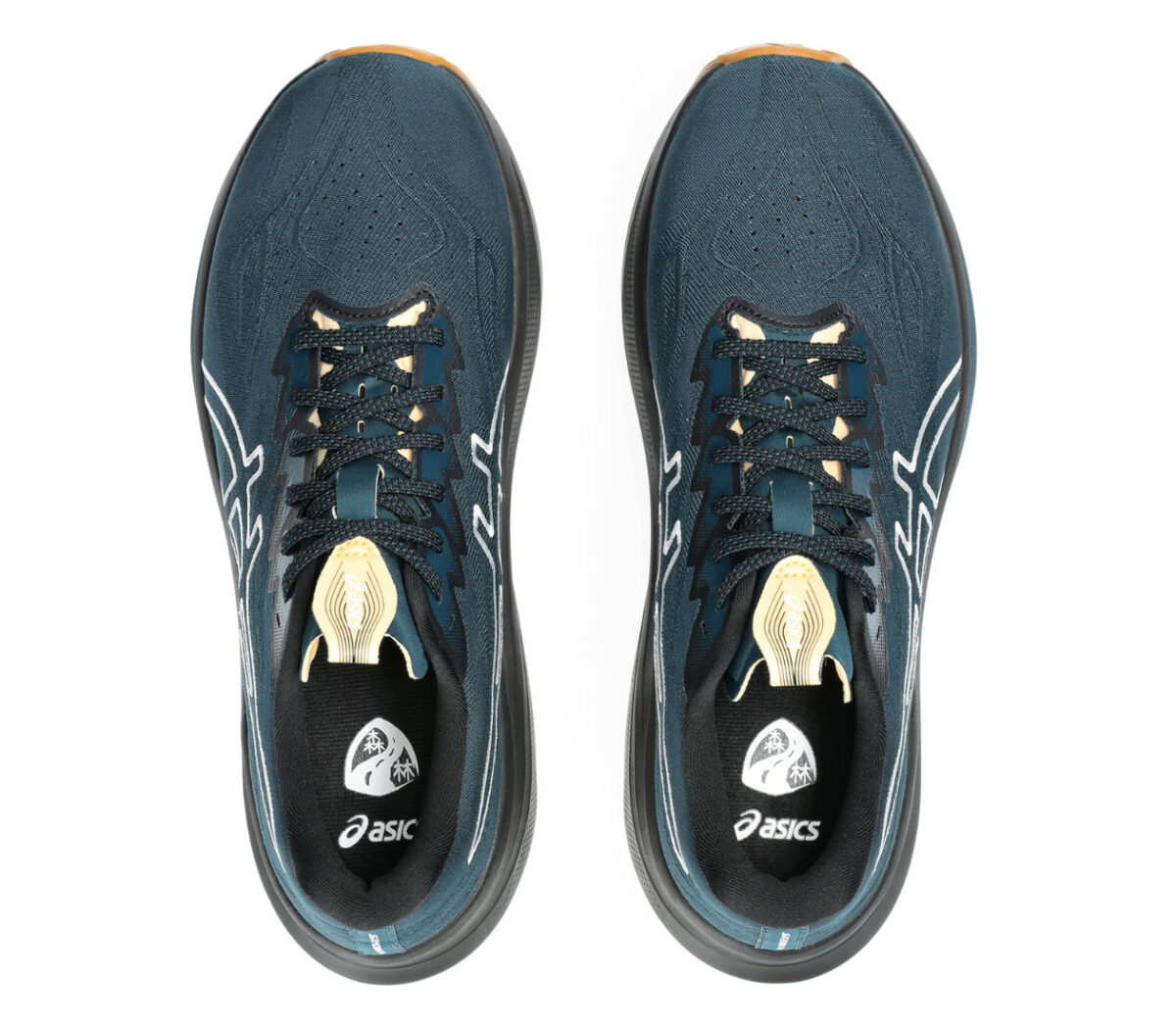 Tomaia Scarpa Asics GT-2000 14 TR uomo Nature Bathing Tranquil Teal