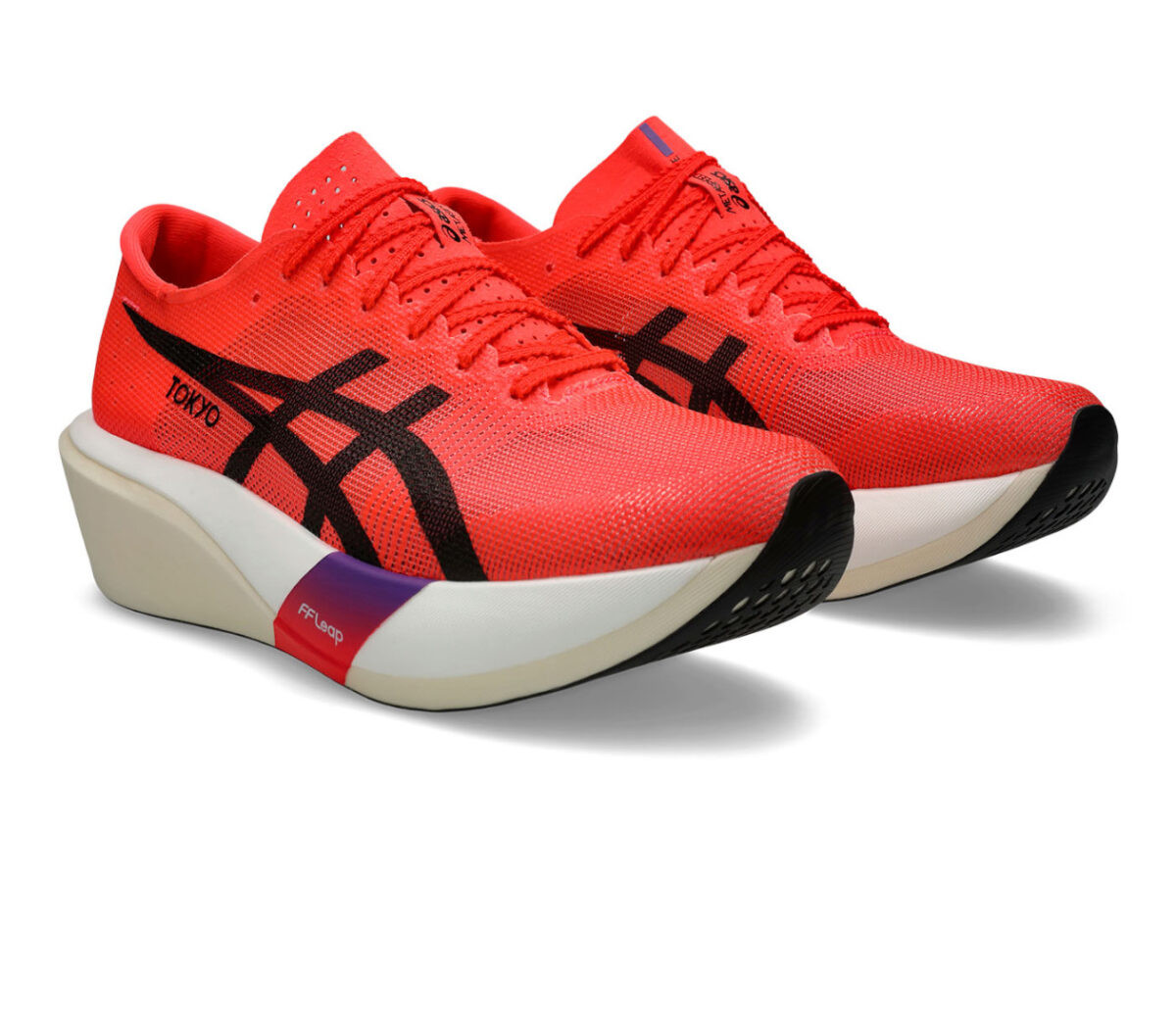 Coppia Scarpa Asics Metaspeed Edge Tokyo unisex rossa