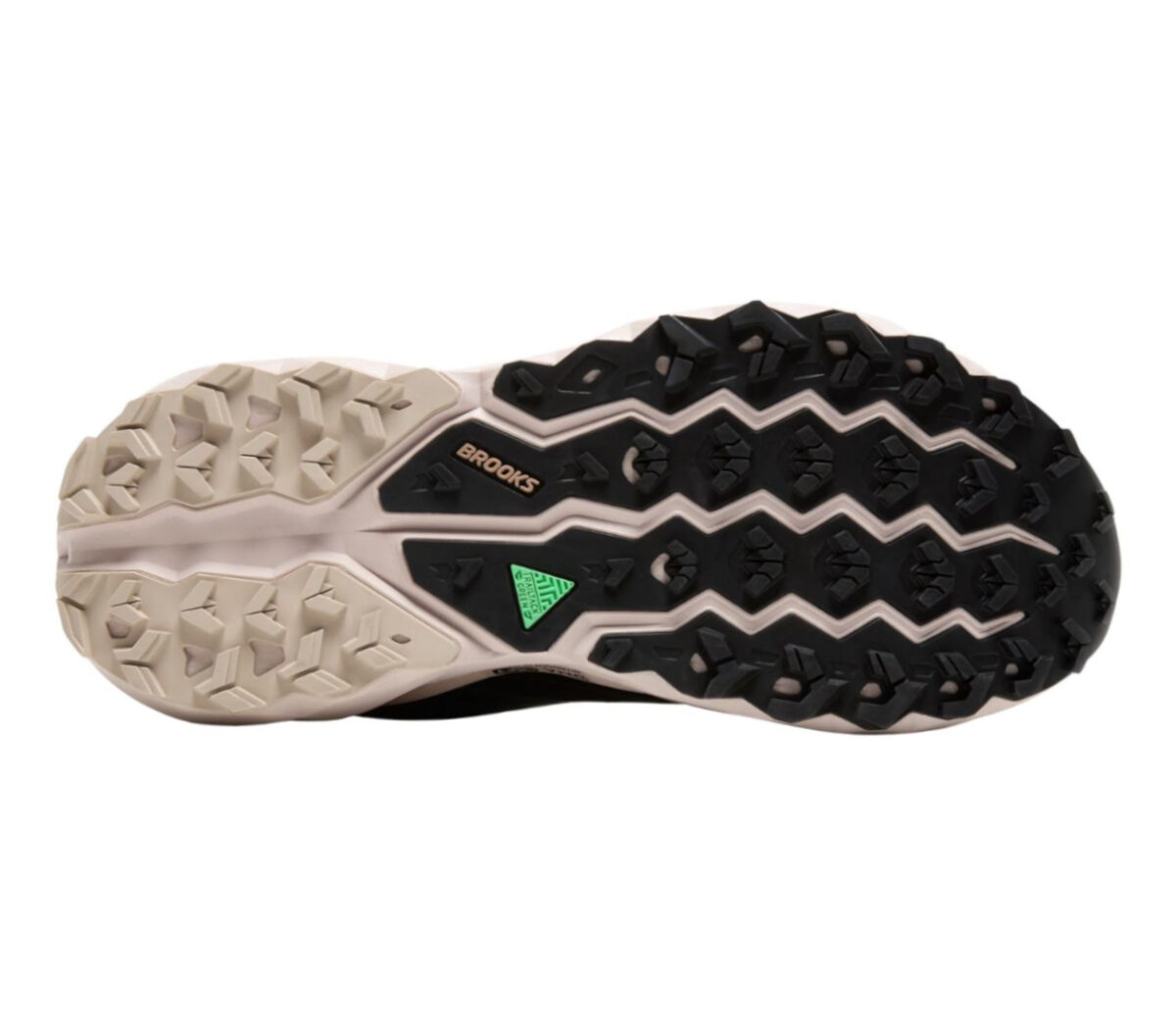 Suola Scarpa Brooks Cascadia 19 GTX uomo Nero Ebano Grigio Chateau