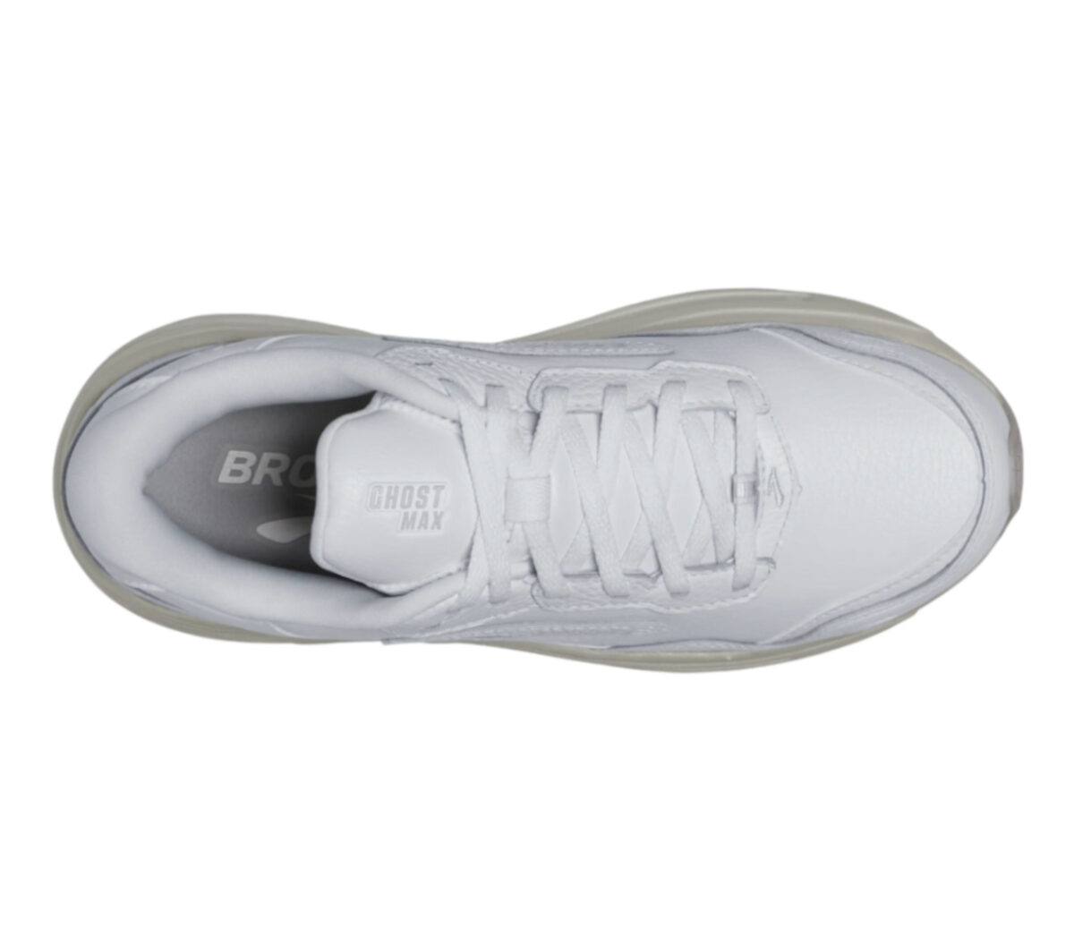 Tomaia Scarpa Brooks Ghost Max L donna bianca