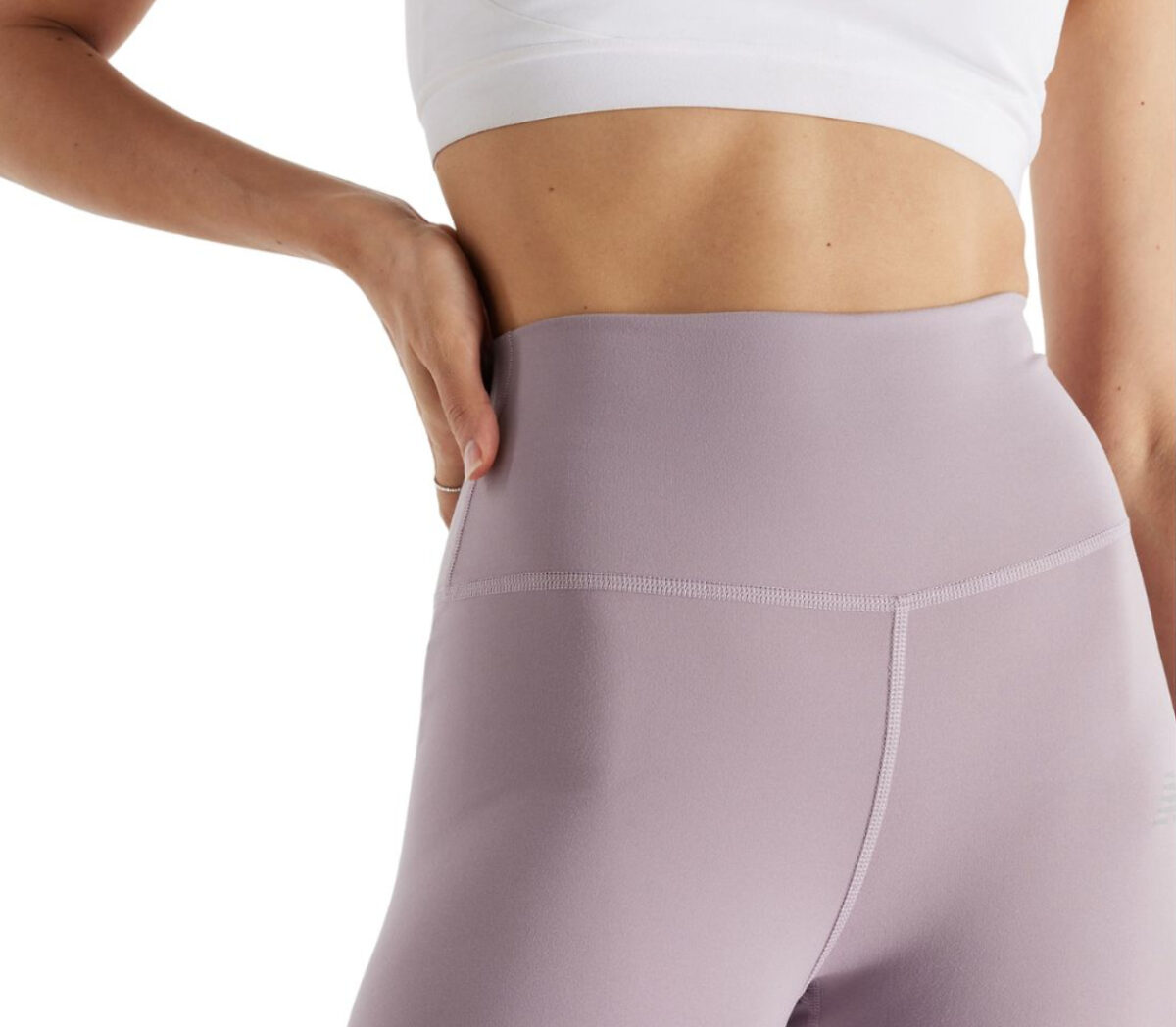 Dettaglio Leggings New Balance Harmony High Rise Legging 25” donna ice wine