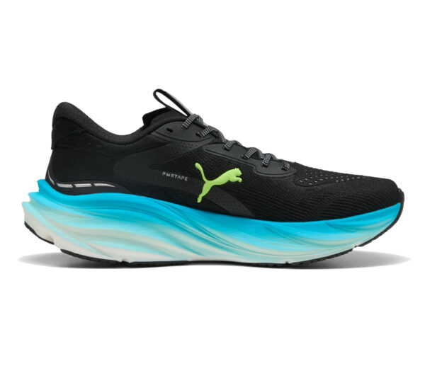 Scarpa Puma Magnify Nitro 3 uomo nera celeste