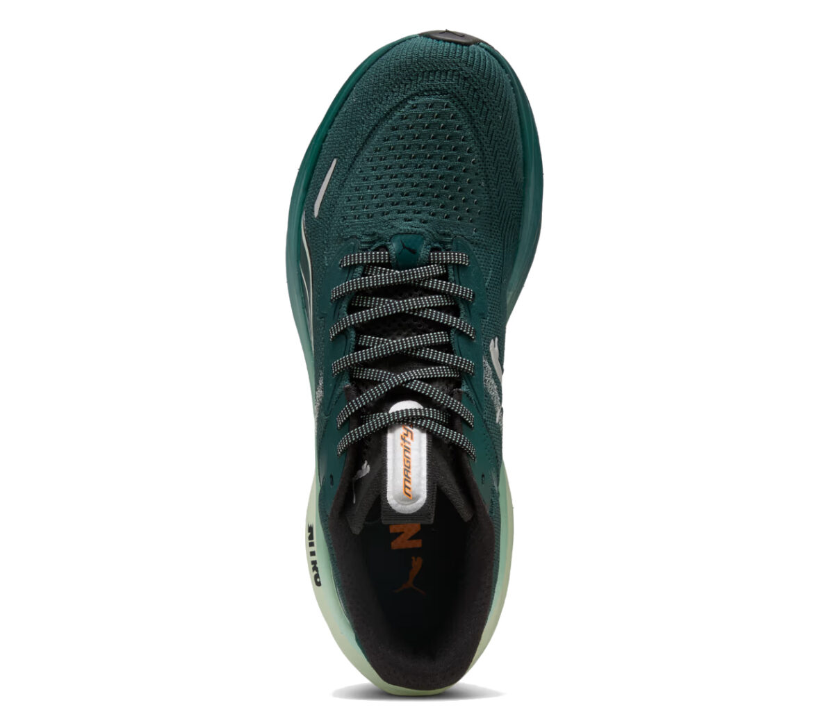 Tomaia Scarpa Puma Magnify Nitro 3 uomo verde scuro