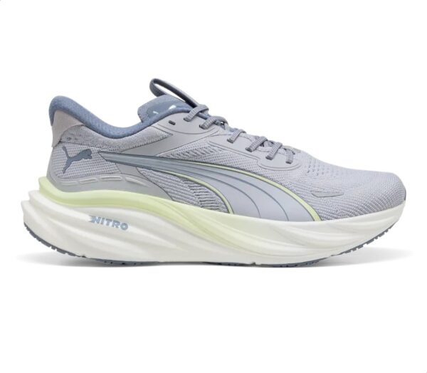 Scarpa Puma Magnify Nitro 3 uomo grigia gialla