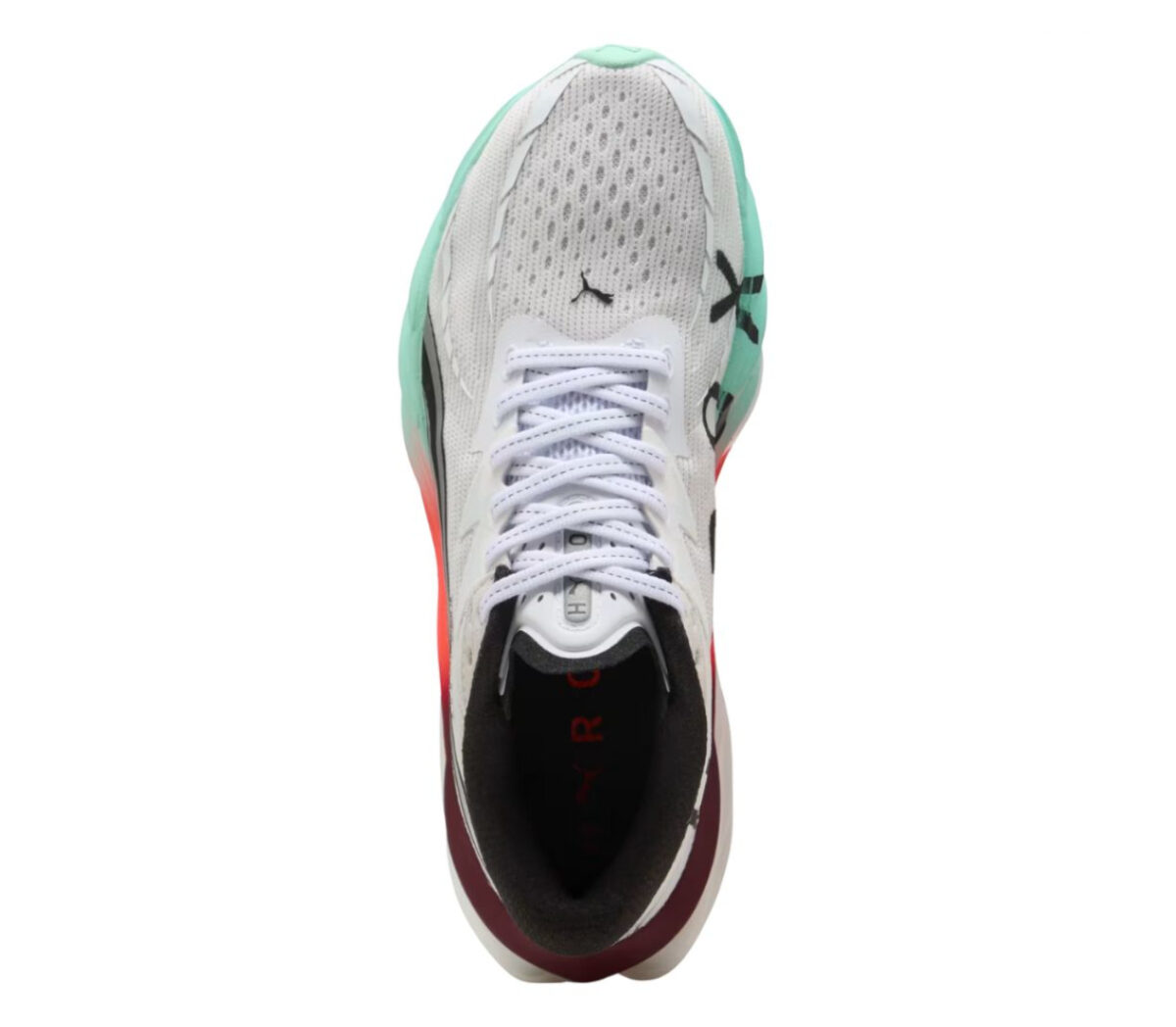 Tomaia Scarpa Puma Velocity Nitro 4 Hyrox donna bianca verde
