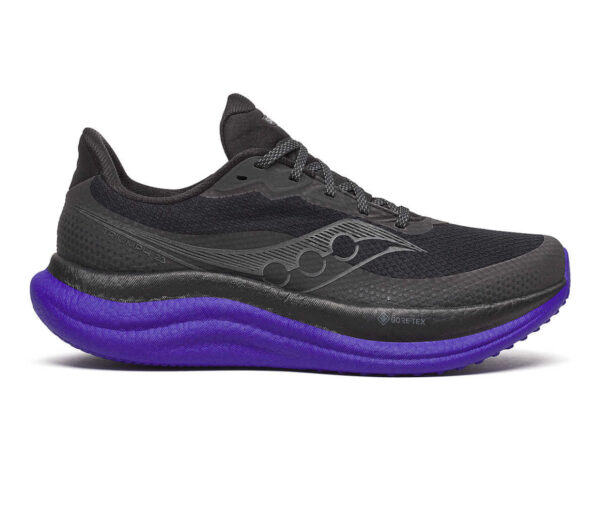 Scarpa Saucony Triumph 23 GTX uomo nera viola