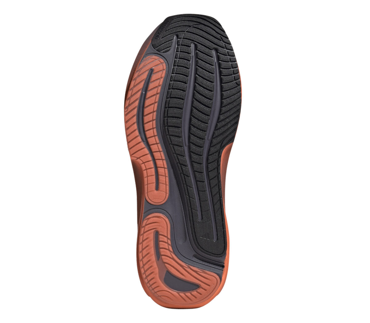 Suola Scarpa Adidas Supernova Solution 3 uomo nera arancione