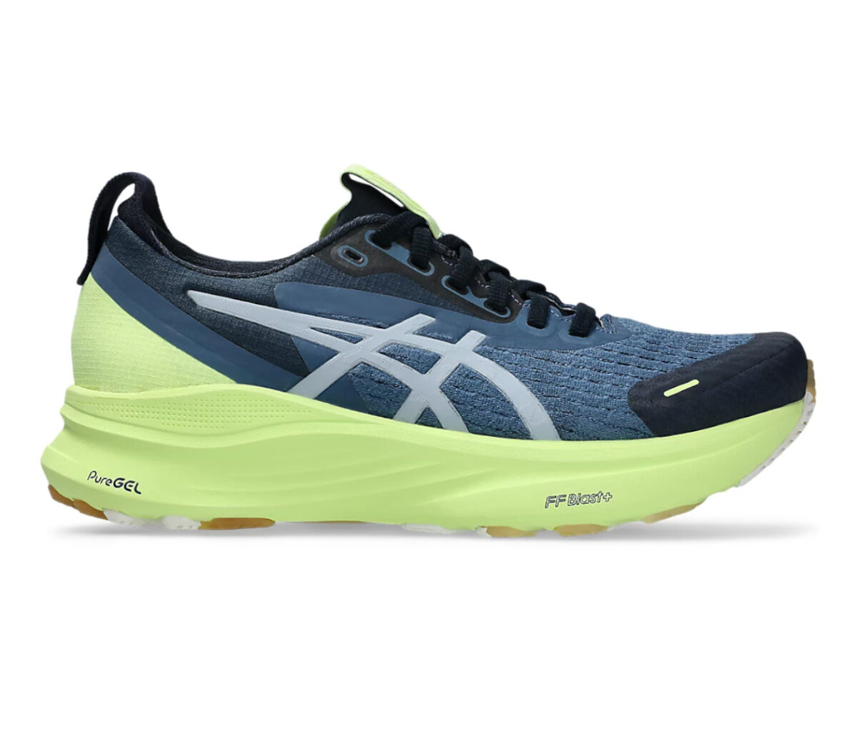Scarpa Asics Gel-Kayano 32 Lite-Show donna blu giallo fluo