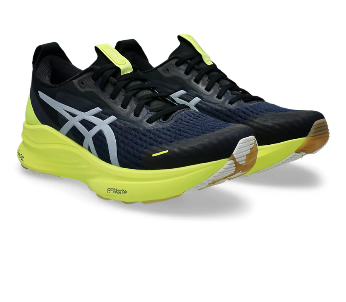 Coppia Scarpa Asics Gel-Kayano 32 Lite-Show uomo nera gialla