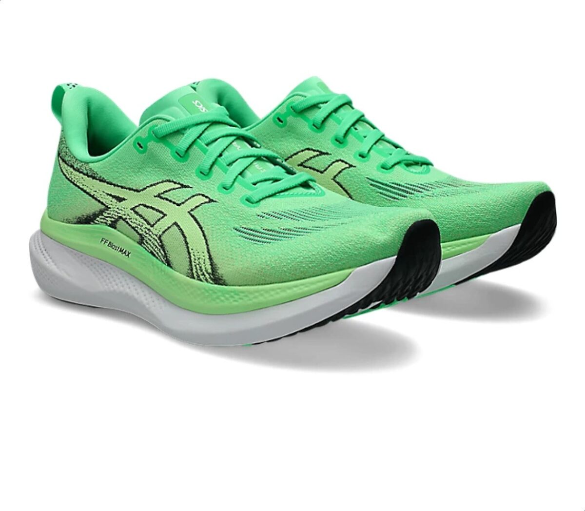 Coppia Scarpa Asics Glideride Max 2 uomo verde