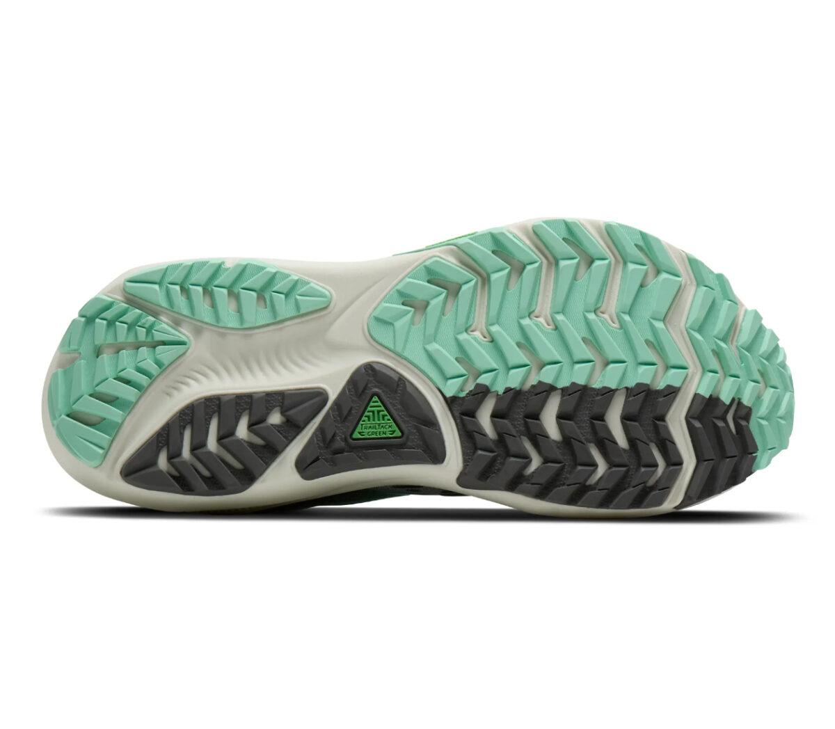 Suola Scarpa Brooks Ghost Trail donna grigia verde