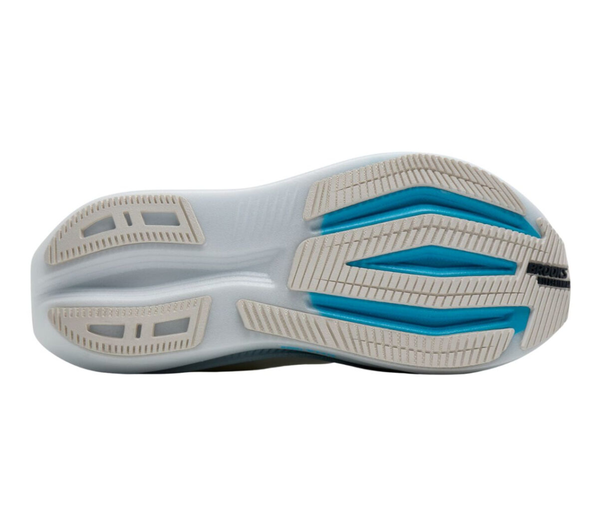 Suola Scarpa Brooks Glycerin Max 2 uomo bianca celeste