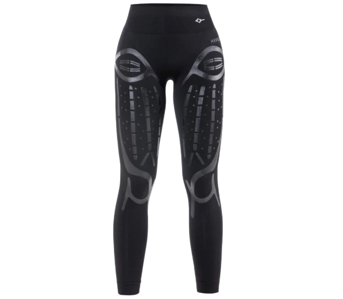 Leggings Floky Hyper Man donna neri