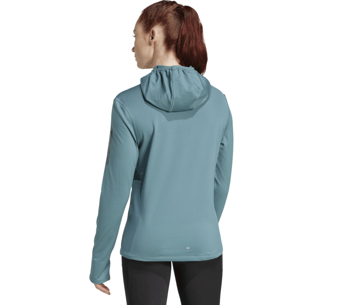 Dietro Felpa Adidas OTR B WIN HZ donna verde scuro